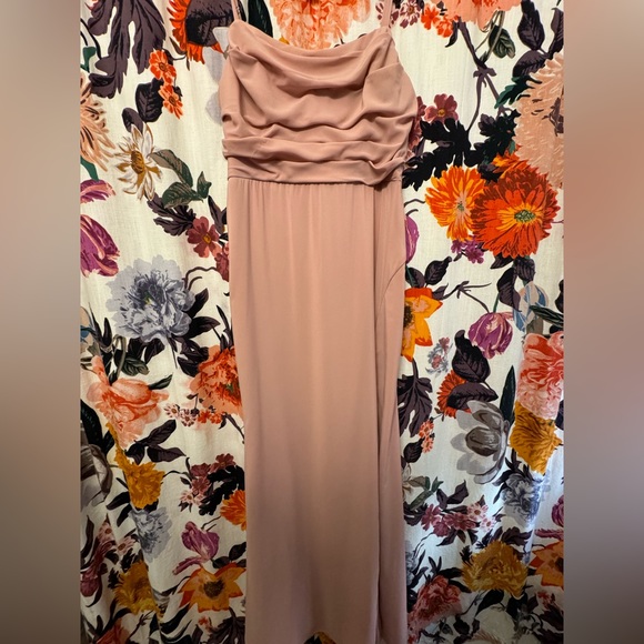 NWT Azazie Zaina Dress in Dusty Rose - Picture 4 of 10